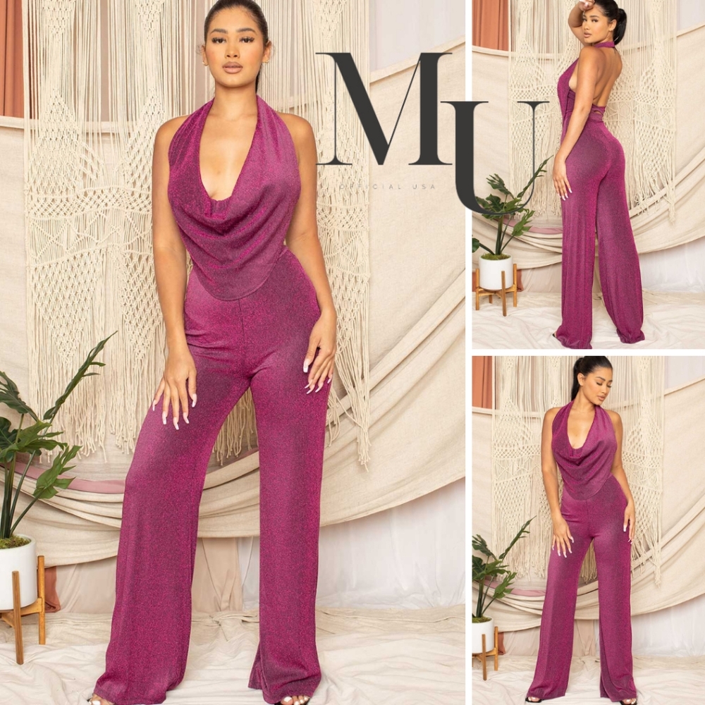 💘Selena Midnight Purple Sparkle In The Night 2-Piece Set💜